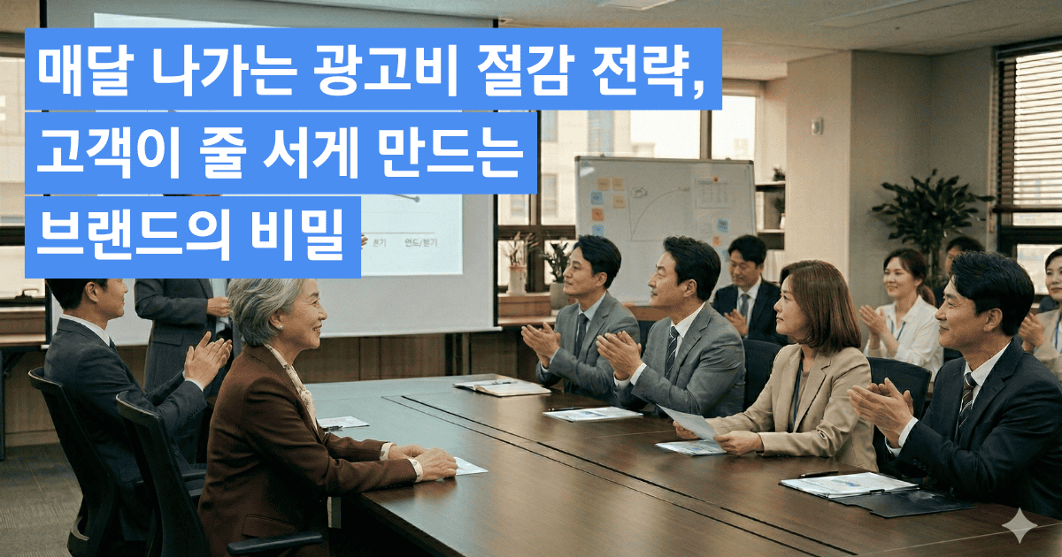 광고비 절감 전략